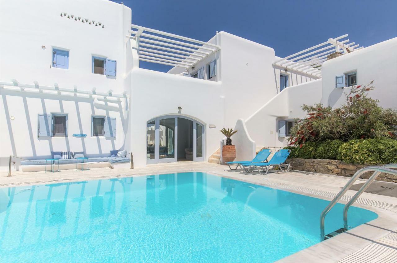 Blue Daisy House, Ornos, By Myconbay Mykonos Villa Kültér fotó
